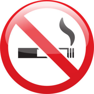 a no-smoking symbol