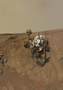 Curiosity Rover's Self Portrait at 'John Klein' Drilling Site