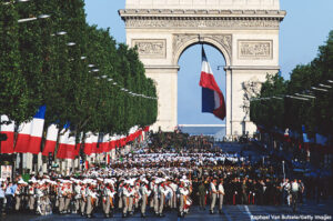 JULY 14TH PARADE IN CHAMPS ELYSEES, PARIS