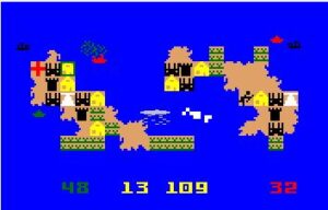 The Utopia game was one of the first simulation games created for the personal computer in the 1980s.