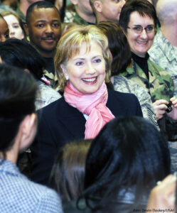 former U.S. Secretary of State Hillary Rodham Clinton