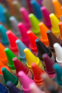 Box of crayons