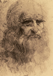 Leonardo da Vinci, italian painter, sculptor, architect and