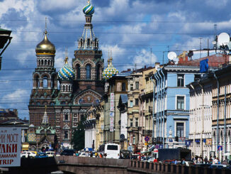 street scene St.Petersburg, Russia