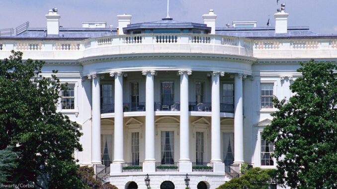 South porch of the White House