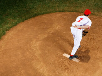 Picther on the mound