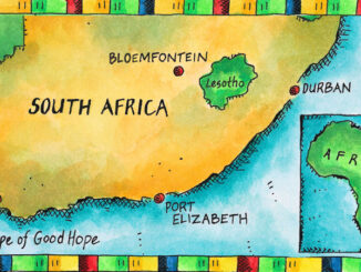 Map of South Africa