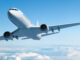 airline plane in flight