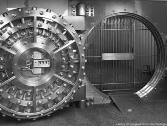 Boise City National Bank. Photo: Library of Congress Prints and Photographs Div HABS [HABS ID,1-BOISE,7--8]