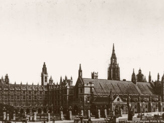 Houses of Parliament, London, England. Photo: Library of Congress Prints & Photographs Division [LC-USZ62-94166]