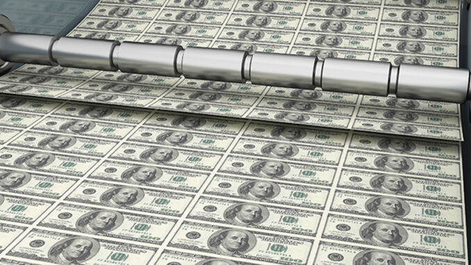 9454981 Money creation. ©iStockphoto.com/3alexd