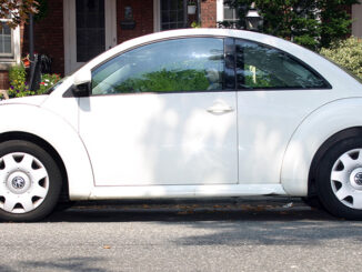 A lone car. McGraw-Hill Education/Gary He. MHE World.