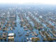 Hurricane Katrina - New Orleans flooding. Courtesy of NOAA. National Oceanic & Atmospheric Administration (NOAA). "Business Unit Rights: MHE World Distribution Rights: World Adaptation Rights: Yes"