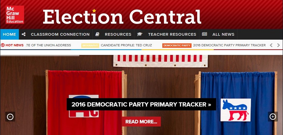 Election Central Keeps You Up to Date