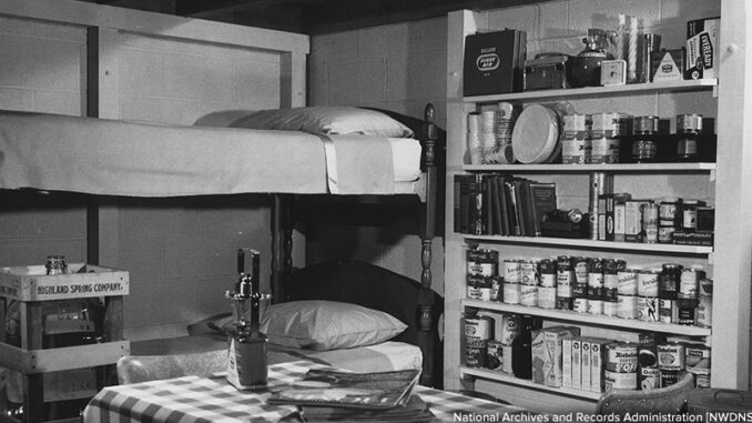 How to build a fallout shelter. National Archives and Records Administration [NWDNS-311-D-15(7)]. MHE World
