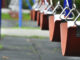 Close-up selective focus view of a row of empty swing seats at a playground in Chung Hsing New Village, Taiwan. michaeliao27/Getty Images. MHE Canada;MHE USA