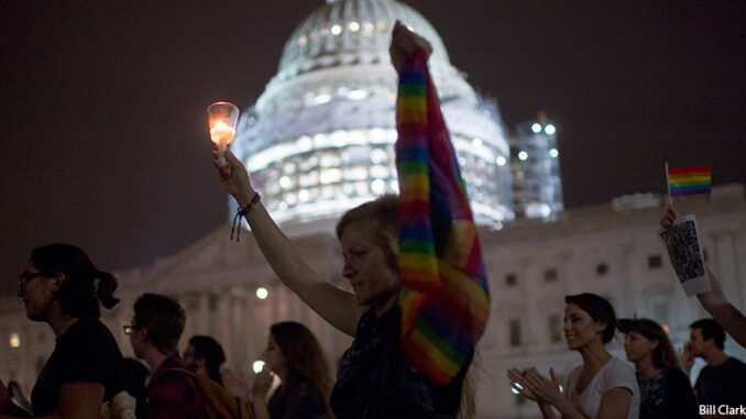 AP_316999962279 UNITED STATES - JUNE 15: Protesters supporting Sen. Chris Murphy's filibuster on gun laws march onto the grounds of the U.S. Capitol on Wednesday night, June 15, 2016. Bill Clark/AP Images. http://www.apimages.com/metadata/Index/CQPHO-AP-A-POL-DC-United-States-Sen-Chris-Murp-/1f5ee10257bf4a388335434366e1a33e/1/0.