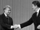 Carter/Reagan debate. Photo: Madeline Drexler/AP Images