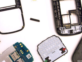 Cell phone parts. Photo: Mark Dierker/©McGraw-Hill Education