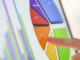 Close-up of data on a computer screen