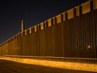 A portion of the new steel border fence stretches along the US-Mexico border in Sunland Park, New Mexico, Thursday, March 30, 2017. This fencing just west of the New Mexico state line was planned and started before President Donald Trump's election, adding to the 650 miles of fences, walls and vehicle barriers that already exist along the nearly 2,000-mile frontier.