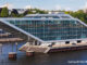 Hamburg; Panorama View: Office Building Dockland