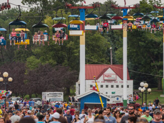 Crowd at Iowa State Fair