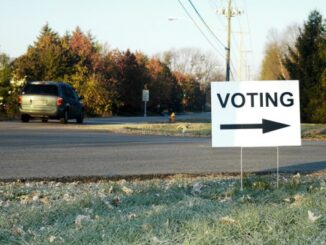 Voting Sign