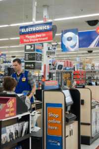 Electronics Department at Wal-Mart