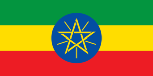 Flag of Ethiopia.