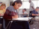 Students being tested