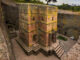 Ethiopia, Lalibela. Monolithic church of Saint George (Bet Giyorgis in Amharic) in the shape of a cross. The churches of Lalibela is on UNESCO World Heritage List