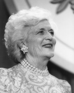 former First Lady Barbara Bush