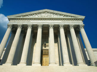 The United States Supreme Court building, Washington D.C., USA
