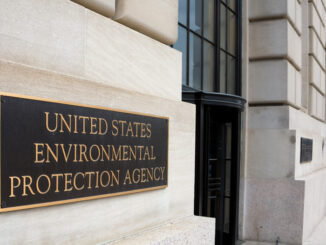 Exterior of the Environmental Protection Agency Headquarters Building in Washington DC