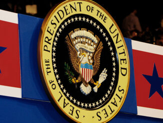 Seal of the president of the United States.