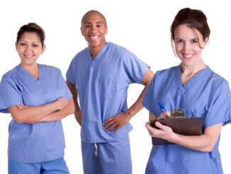 Medical Team in Scrubs