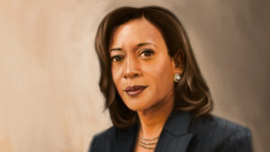 Portrait of Senator Kamala Harris