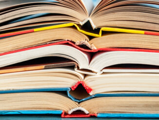 Unfolded books