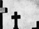 Image of cross headstone/memorial
