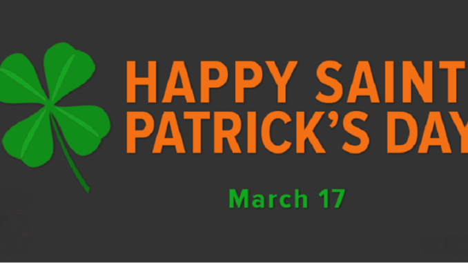 St_Patrick St. Patricks Day banner art