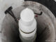 Minuteman missile in launch tube