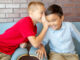 Kids passing secrets