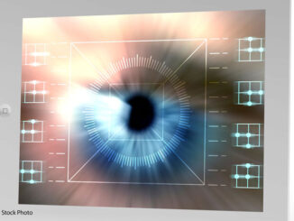 Facial recognition image