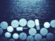 capsule pills with medicine antibiotic in packages