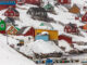 Kangamiut village and port in Greenland