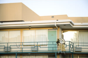 Exterior view of Lorraine Motel, Memphis, Tennessee