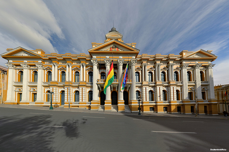 Bolivian Government Building, La Paz Bolivia