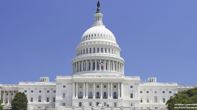 United States Capitol Building Exterior, west elevation view of the United States Capitol Building