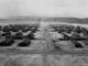 Topaz, Utah. A panorama view of the Central Utah Relocation Center, taken from the water tower.